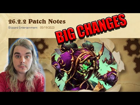 Notas do patch 26.2.2 - Hearthstone