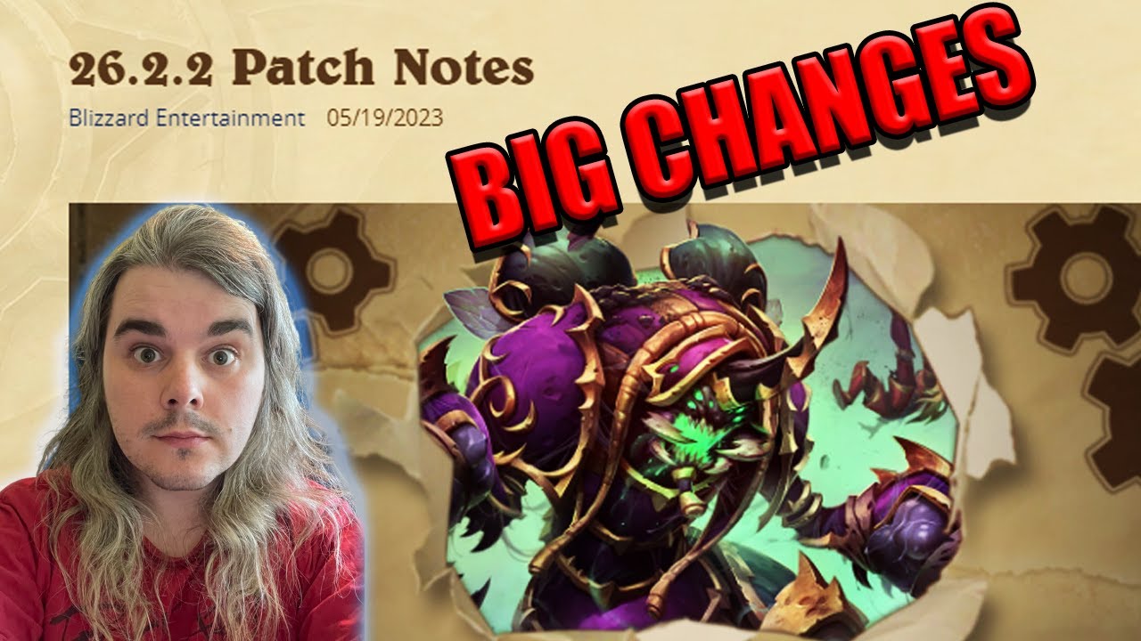 Notas do patch 26.2.2 - Hearthstone