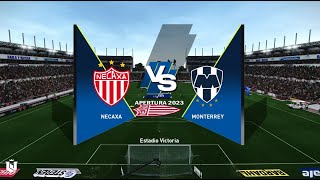 Necaxa vs Monterrey ● Liga Mx 2024 ● Gameplay Pes 2021