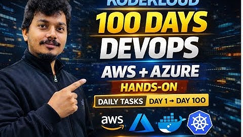 100 Days DevOps & Multi-Cloud (AWS + Azure) | Daily Hands-On Tasks | #KodeKloud Inspired