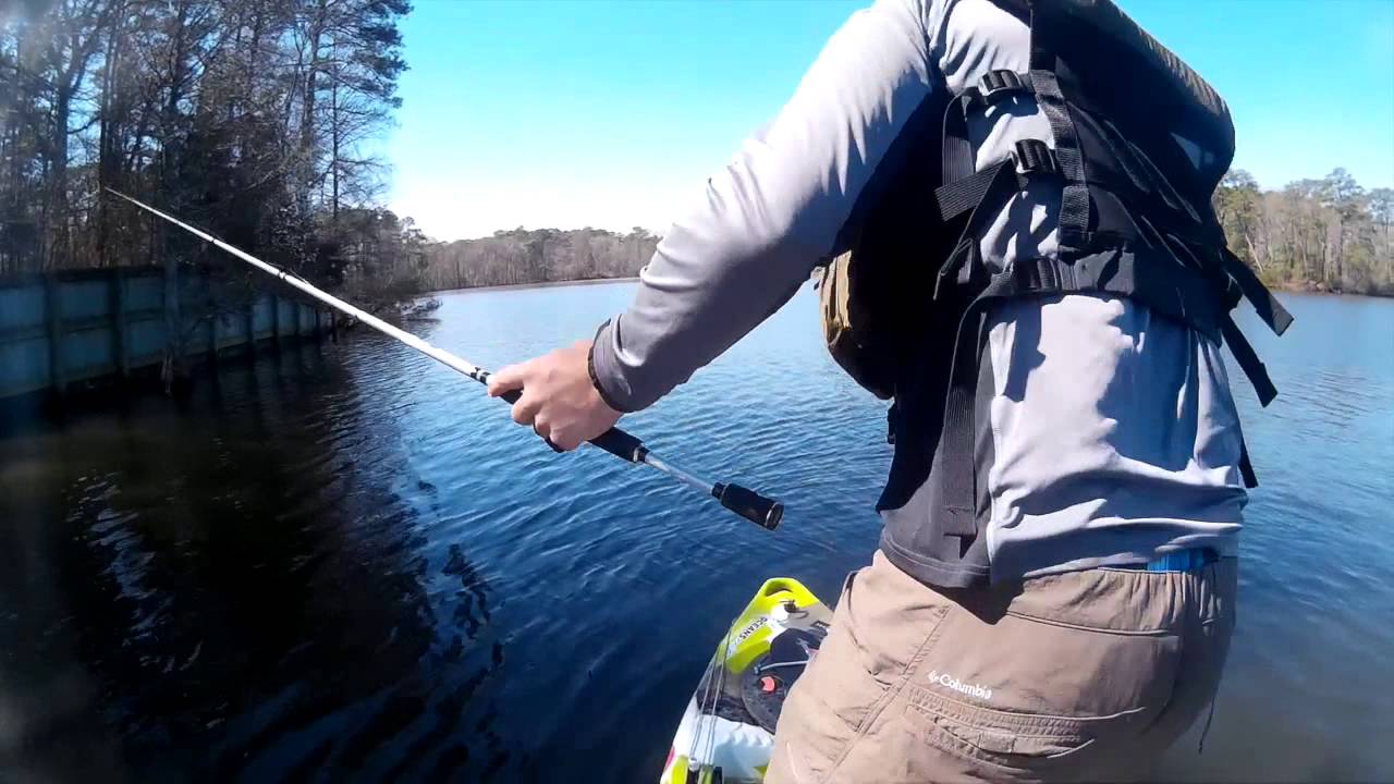 Kayak Bass Fishing Virginia Feelfree Lure YouTube