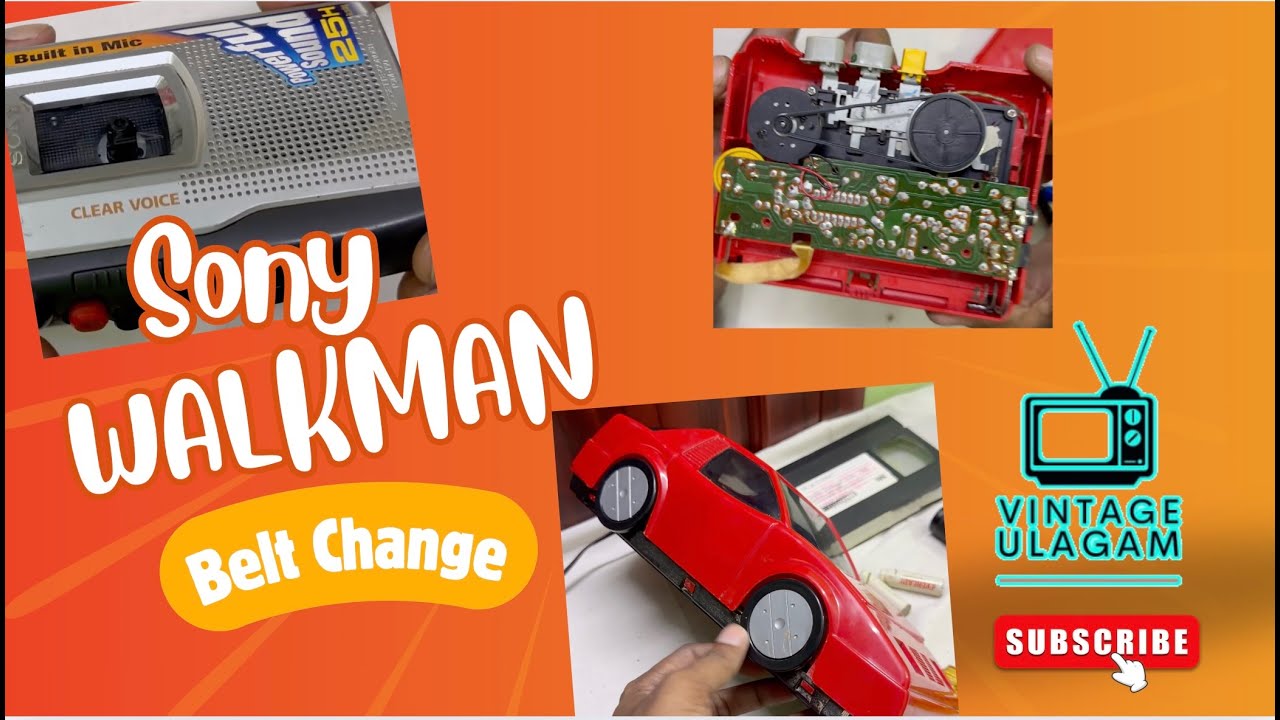 Belt change for Sony TCM-150, Speed adjustment for Philips Walkman
