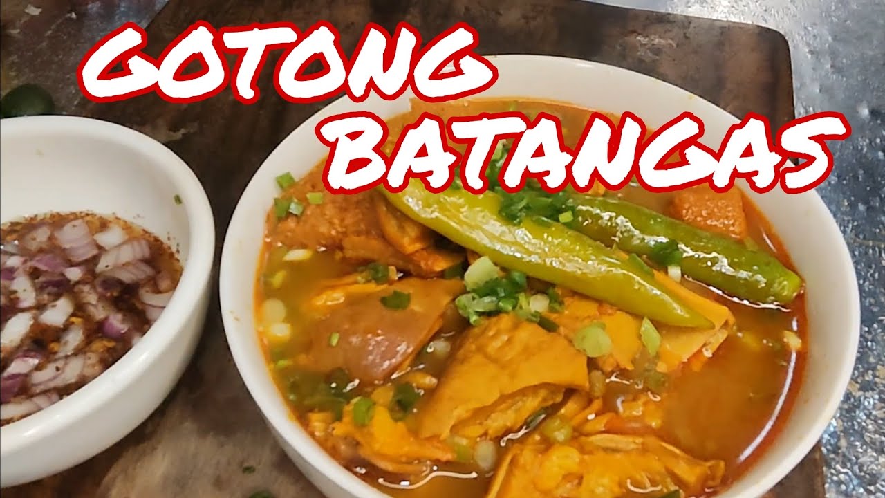 GOTONG BATANGAS RECIPE TWALYA AT TITO (OX TRIPE AND BEEF STOMACH) YouTube