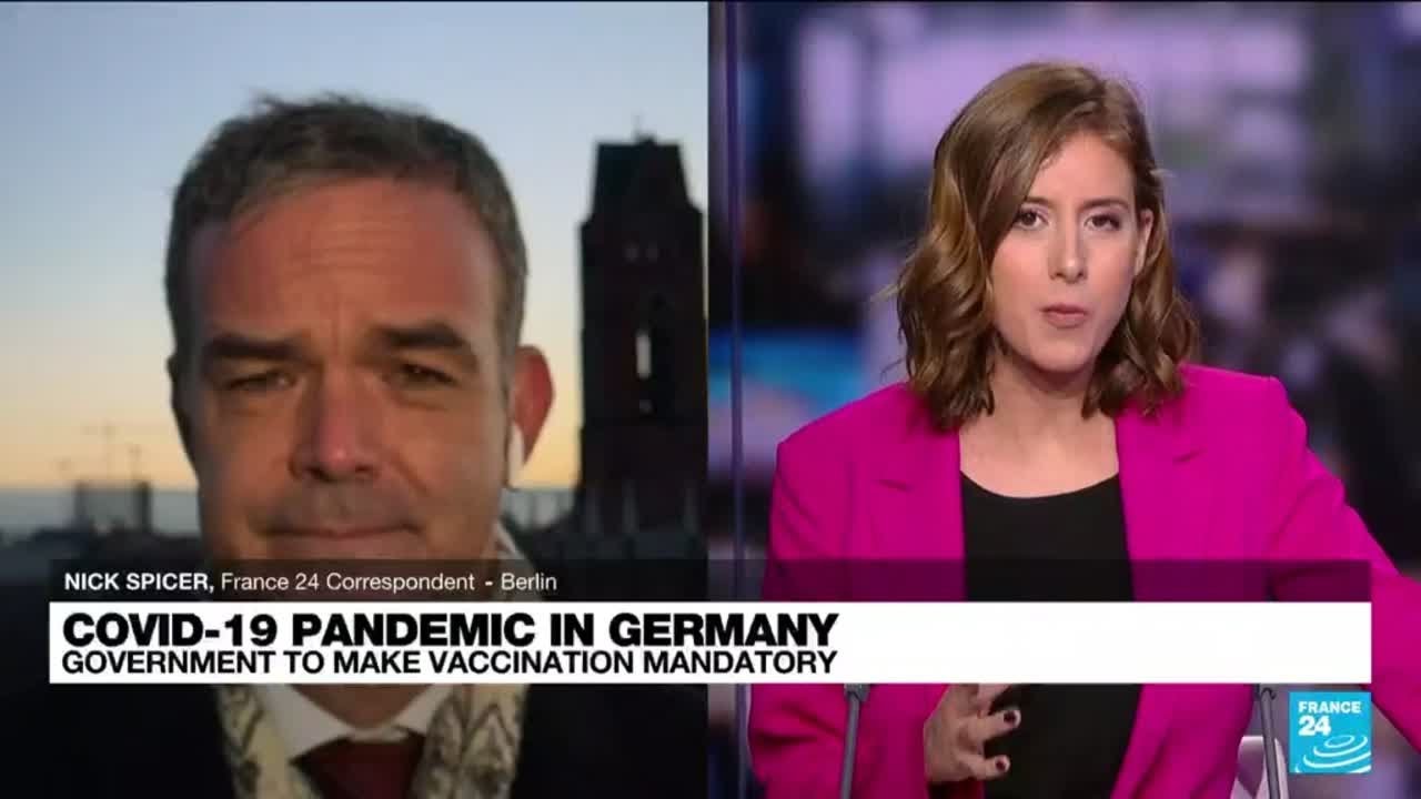 Germany imposes curbs on unvaccinated, to make Covid-19 shots mandatory • FRANCE 24 English