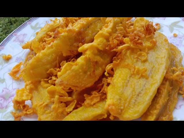 Pisang Goreng Rangup Yang Sedap Azie Kitchen