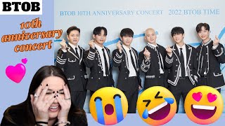 BTOB '10th Anniversary Concert' + 'CONFESSION VCR' Reaction | PETITION FOR US TOUR