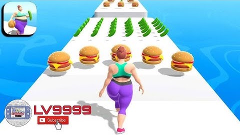 Game BODY RACE | All levels mobile gameplay walk level 1-2 lets play!