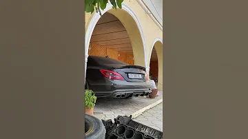 Mercedes Benz CLS 63 AMG I EXHAUST SOUND Pure V8 SOUND 