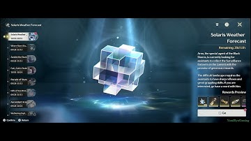 Solaris Weather Forecast | Day 1 and 2 | Event | Wuthering Waves 1.3