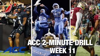 2023 ACC 2-Minute Drill: Week 11