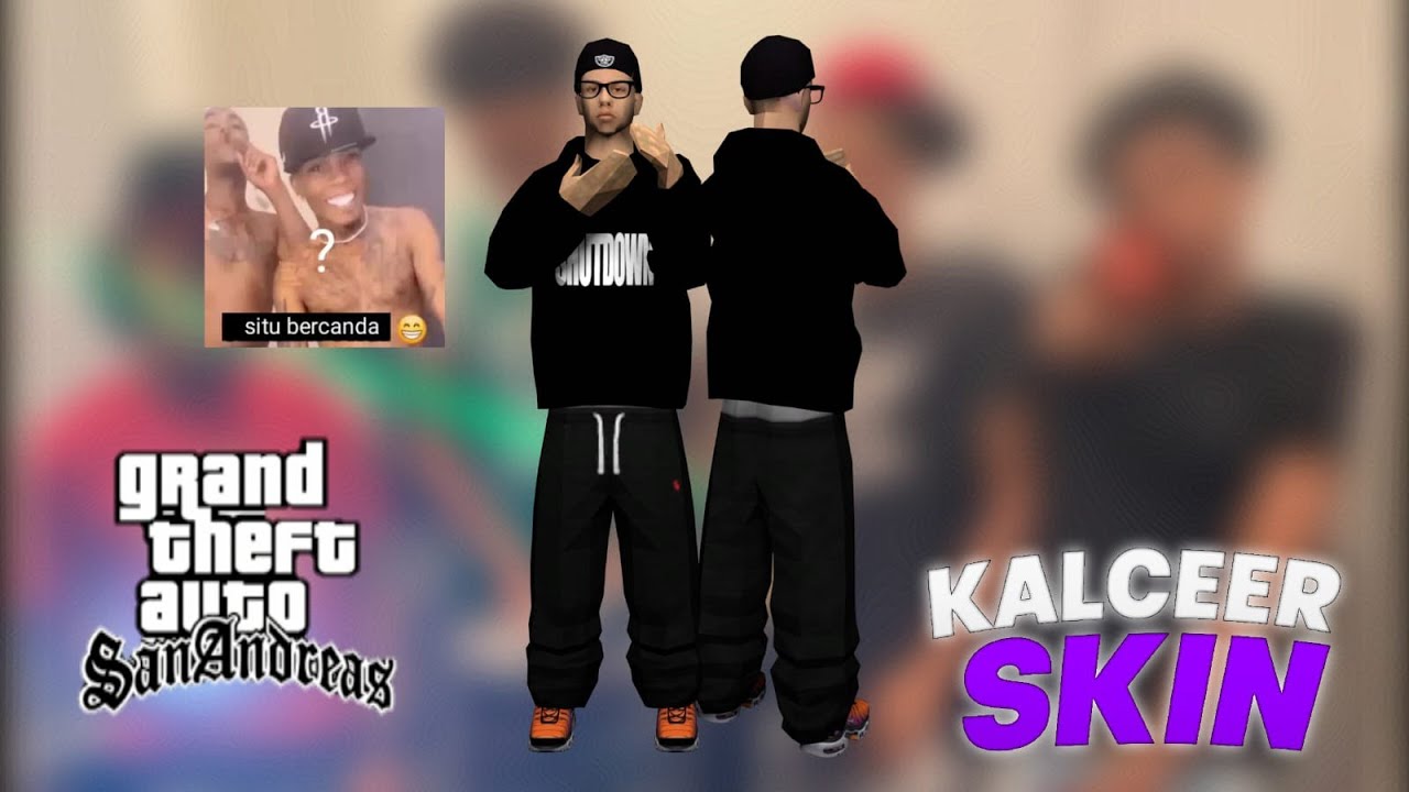 SHARE!!! Skin Kalcer, with hoodie shutdown GTA - SAMP