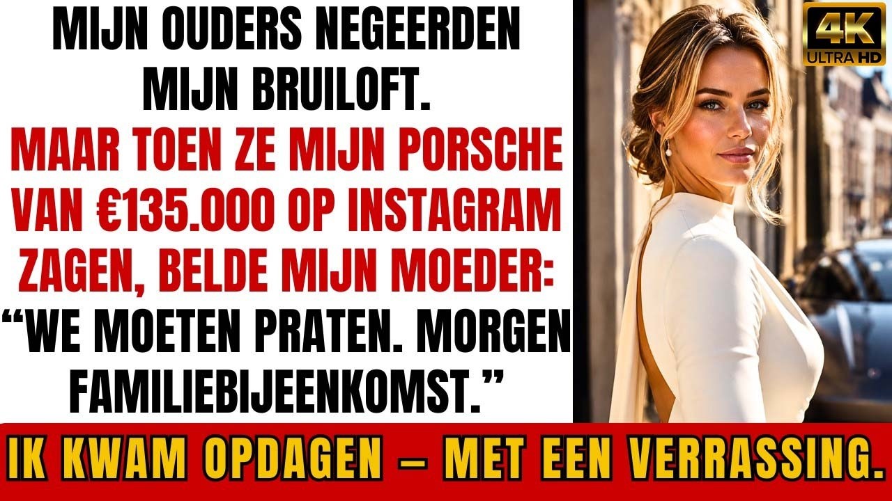 Mijn moeder had me twee jaar lang genegeerd. Maar toen mijn Porsche-foto op Instagram verscheen, belde ze binnen 48 uur voor een “familieberaad” over geld dat blijkbaar al van mij was. Ik kwam...