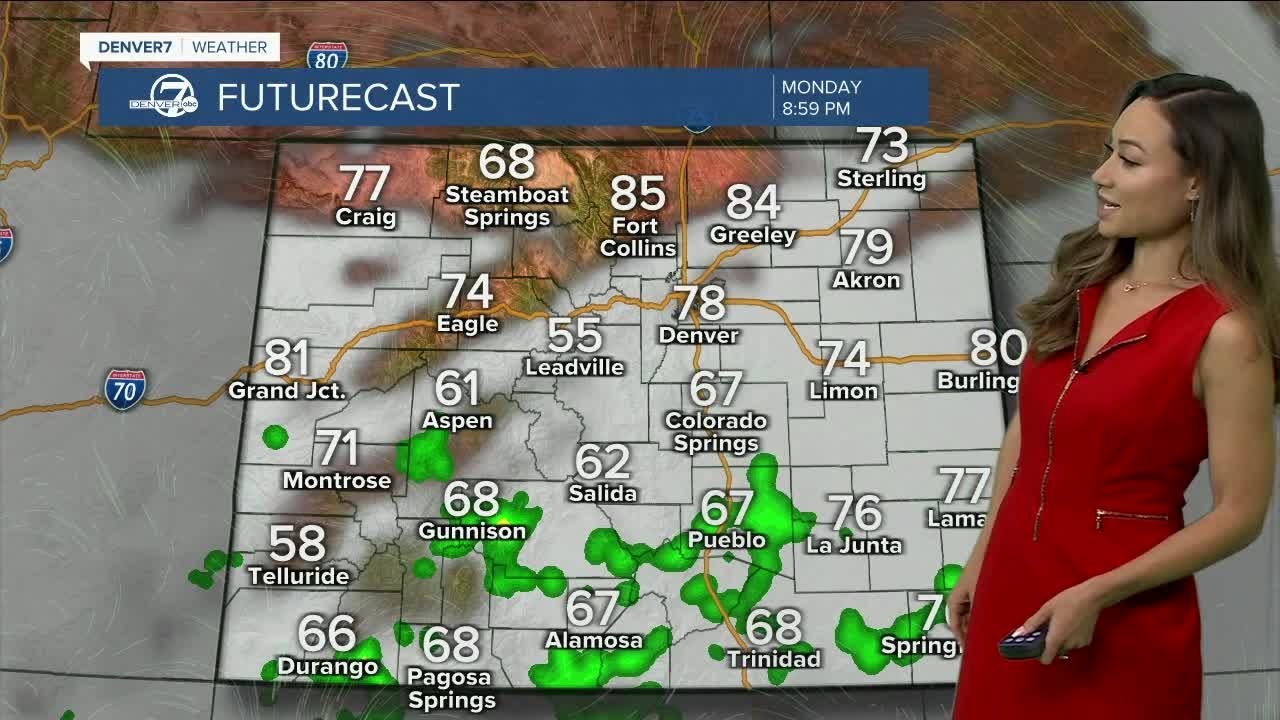 Warmer and drier to start the week in Denver - YouTube