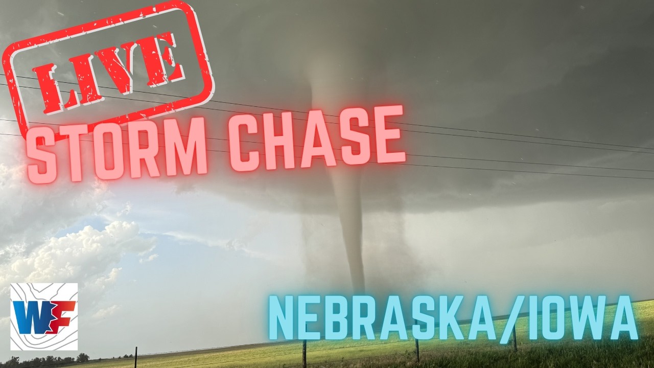 Beautiful Supercells in Iowa | Lots of Lightning and Hail | Live Chase ...