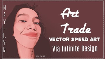 Infinite Design Vector Minimal Speed Art | Art Trade