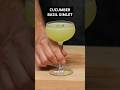 Summer Fresh Cucumber Basil Gimlet Summer Fresh Cucumber Basil Gimlet