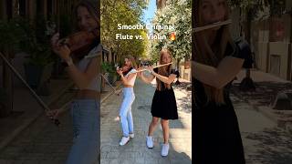 Smooth Criminal flute vs. violin battle 🔥