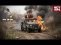Russia-Ukraine War: Double Strike! Russian Drones Annihilate Western Armor in Seconds!