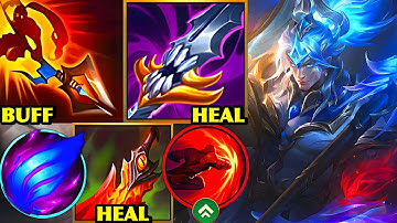 Wild Rift China Xin Zhao Jungle - BROKEN BUFF !? 21KILL BEST XINZHAO Build Runes Dawnbringer Xinzhao