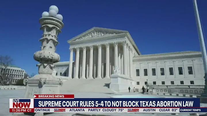 Supreme Court rules 5-4 to not block Texas abortion law
