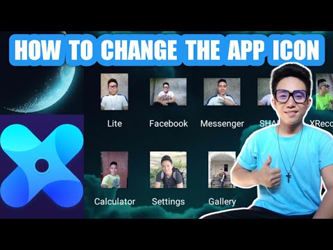 HOW TO CHANGE THE APP ICON | ANDROID PHONE TRICK 2020 | TAGALOG | TUTORIAL