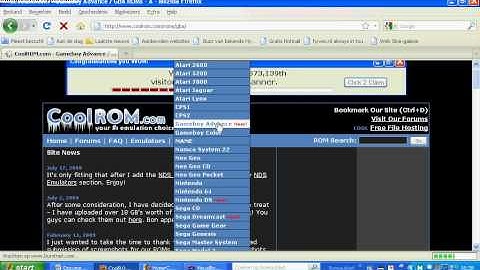 How to get VBA and Roms