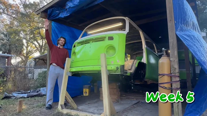I Worked Daily on My Vw Campervan: Week 5