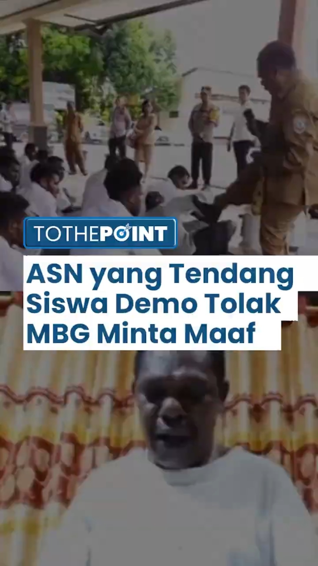 Viral Oknum ASN Dinarasikan Tendang Siswa yang Demo Tolak MBG di Papua Kini Klarifikasi: Minta Maaf