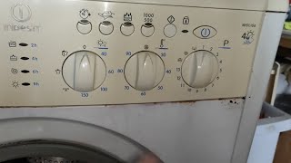 New washer-dryer Indesit WIDL106!