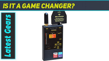 Professional-Grade RF Bug Detector DD1206 - Best Hidden Camera Finder!