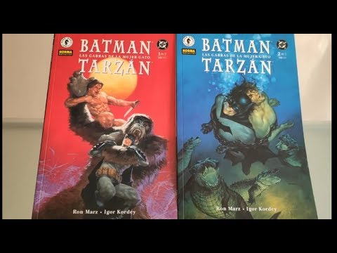 Batman/Tarzán: Las garras de la mujer gato, de Ron Marz e Igor Kordey. -  YouTube