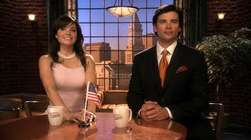 Smallville || Crossfire 9x06 (Clois) || Clark & Lois Audition for Morning Show [HD]