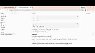 How to use Chatgpt to solve leetcode problems