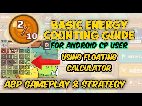 Energy counting guide using Android CP | Floating Calculator | Paano ...
