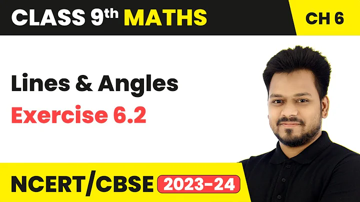 Lines and Angles - Exercise 6.2 | Class 9 Maths Chapter 6 | CBSE