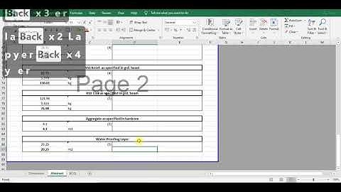 Bill Of Quantities Key In - Basic Microsoft Excel Tutorial