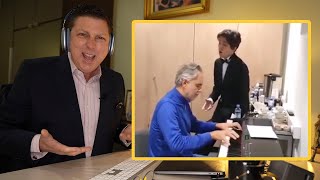 LATIN ARTIST REACTS TO DIMASH SINGING IN SPANISH WITH ANDREA BOCELLI