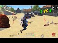 One vs Squad Op Destruction Ajjubhai Gameplay - Garena Free Fire