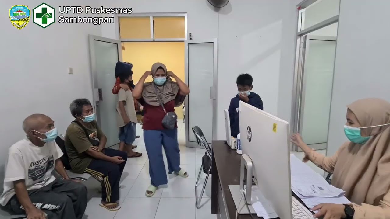 SIMULASI ALUR PELAYANAN PUSKESMAS SAMBONGPARI