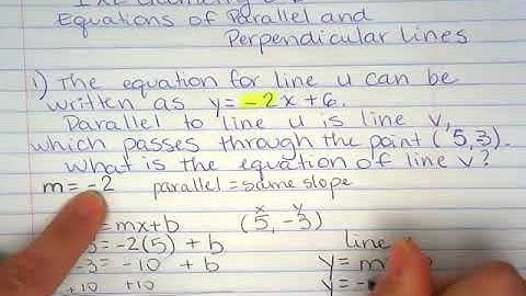 IXL Geom E.6 Eq of Parallel & Perpendicular Lines