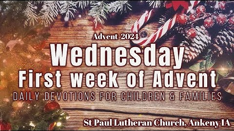 2024 SPLC Children & Families - Wednesday • First Week of Advent