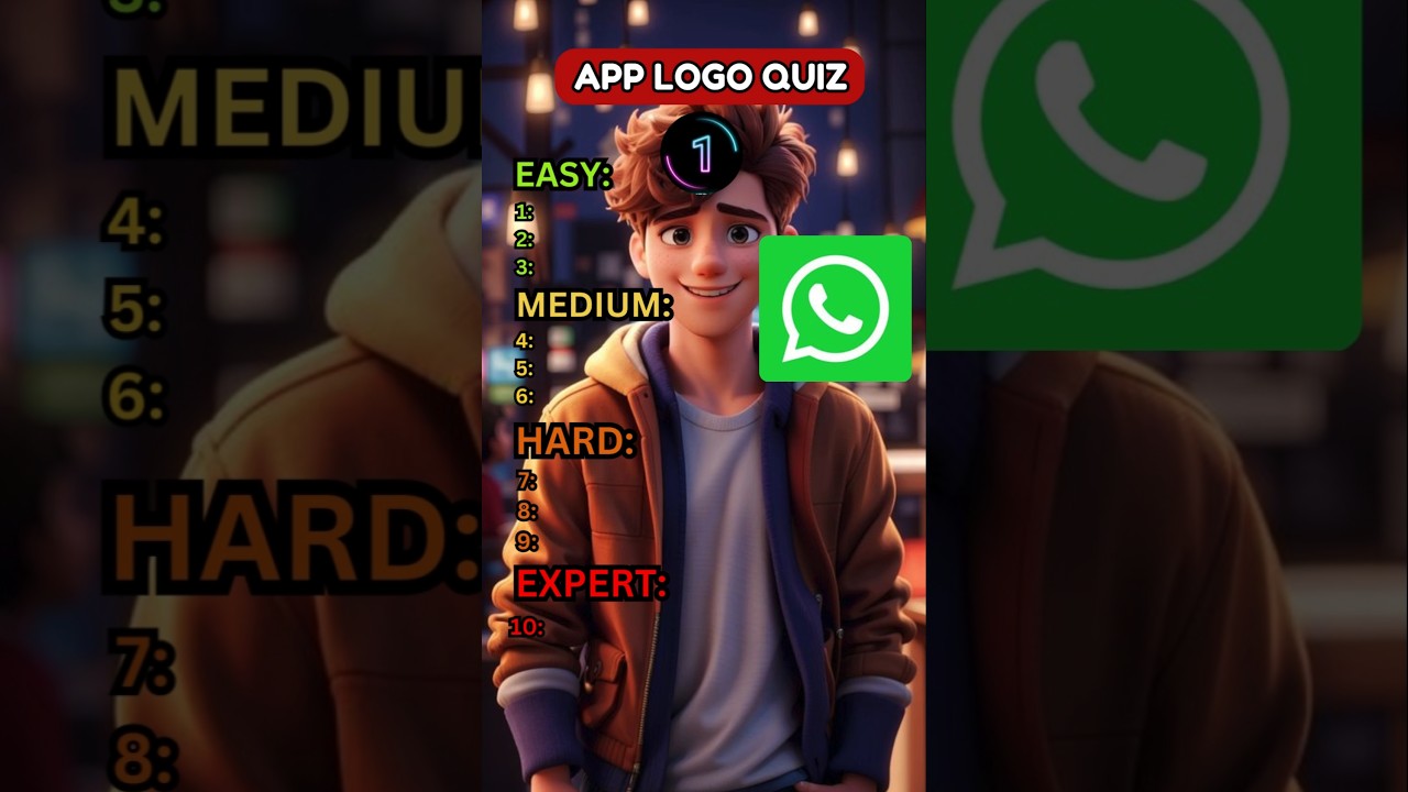 Can You Guess These App Logos?📱 Fun Quiz Challenge! 