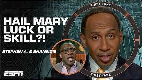 Stephen A. & Shannon Sharpe POINT BLAME for Bears vs. Commanders HAIL MARY FIASCO?! | First Take