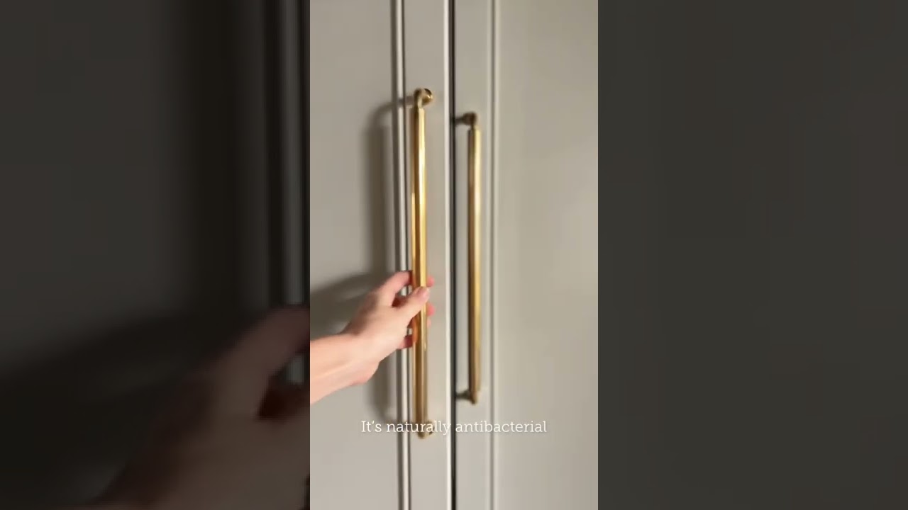 Why I chose unlacquered brass for our kitchen