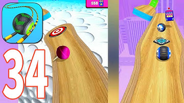 Going Balls - Gameplay Walkthrough Level 351 to 370  All Levels (iOS, Android)