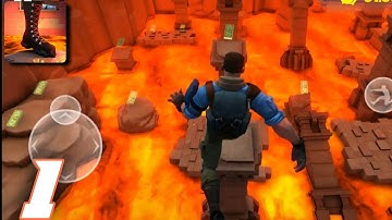 Hot Lava Floor : Tutorial Gameplay Walkthrough  (Android ios) part 1