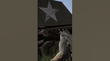 Narrowly avoiding death while destroying supply lines and tanks! | Hell Let Loose #shorts