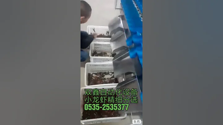 high speed high accuracy automatic baby lobster weight sorting machine crayfish weight grader