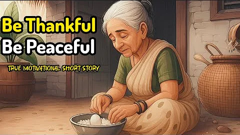 How to Be Happy With What You Have | A Motivational Moral Story About Simplicity & Sharing