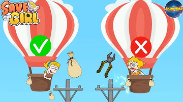 Save The Girl – Gameplay Walkthrough: TRUE AND FALSE – Part 3 ( Level 31 – 45 )